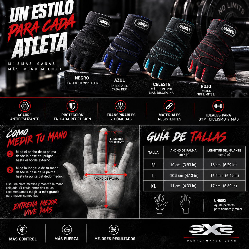Guantes de Entrenamiento Unisex