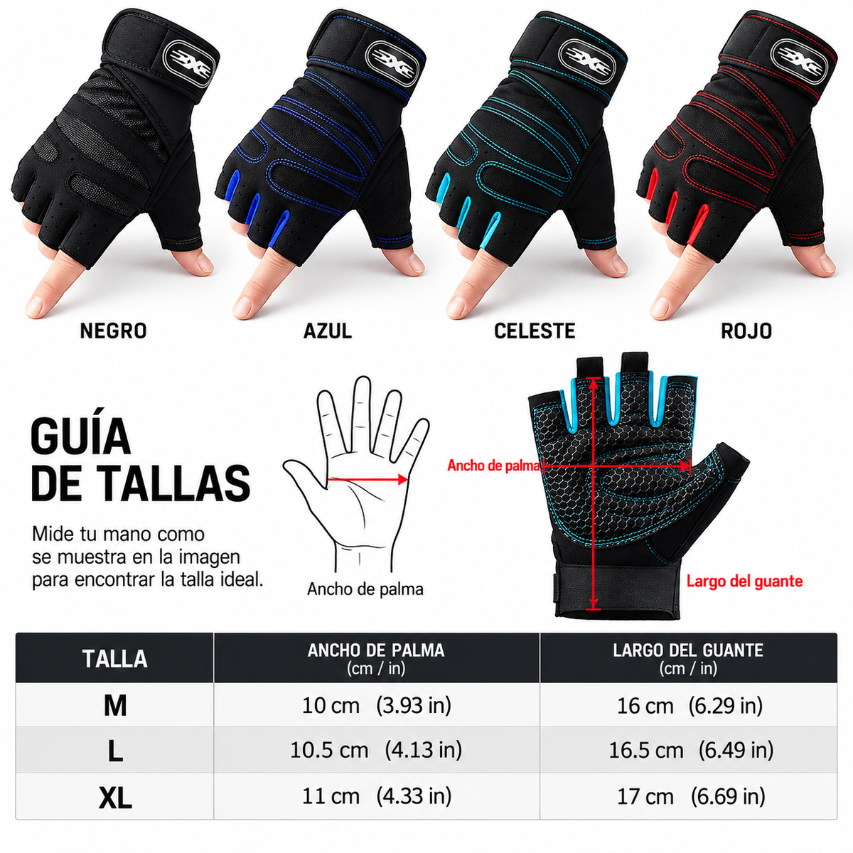 Guantes de Entrenamiento Unisex