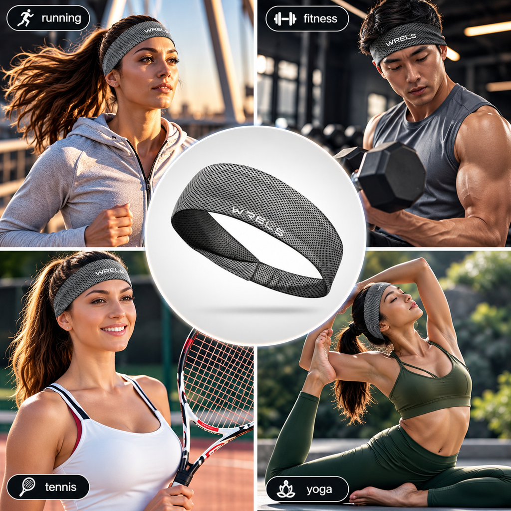 Colores disponibles de la Cinta Fit Antitranspirante