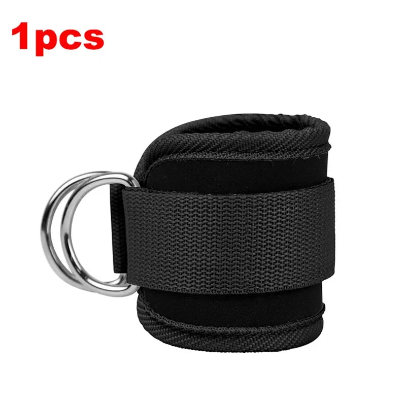 Tobilleras para Polea con Doble Anilla D – Ajustables