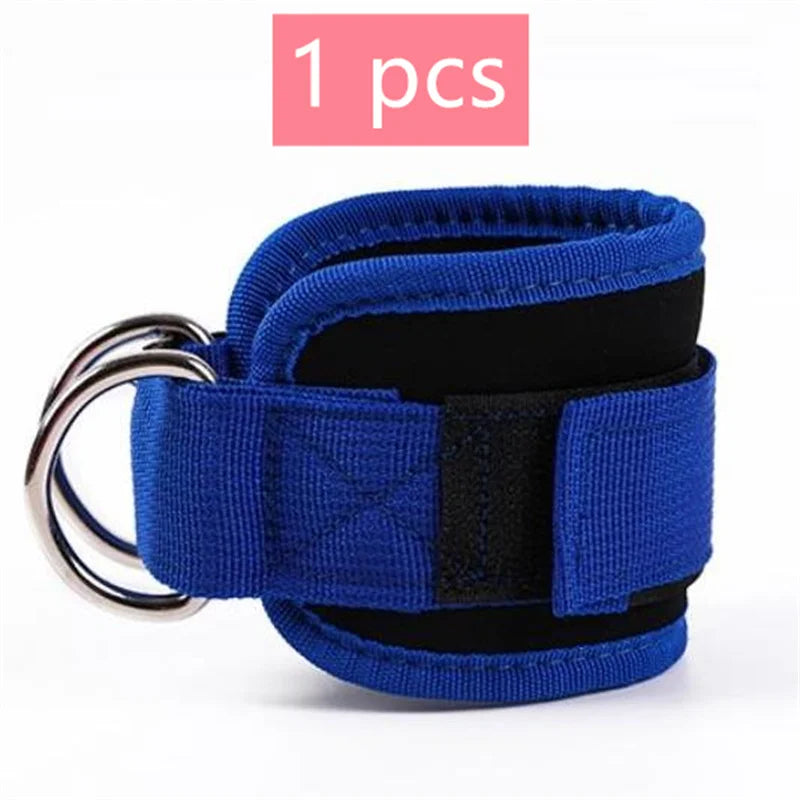Tobilleras para Polea con Doble Anilla D – Ajustables