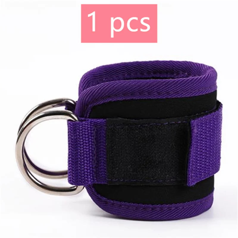 Tobilleras para Polea con Doble Anilla D – Ajustables
