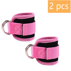 Tobilleras para Polea con Doble Anilla D – Ajustables