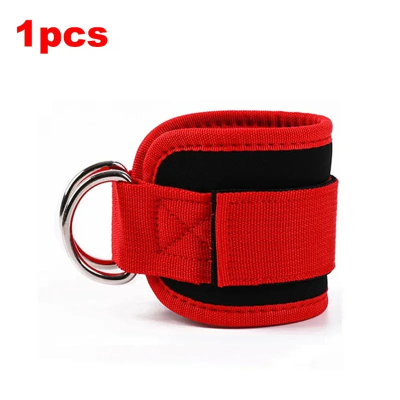 Tobilleras para Polea con Doble Anilla D – Ajustables