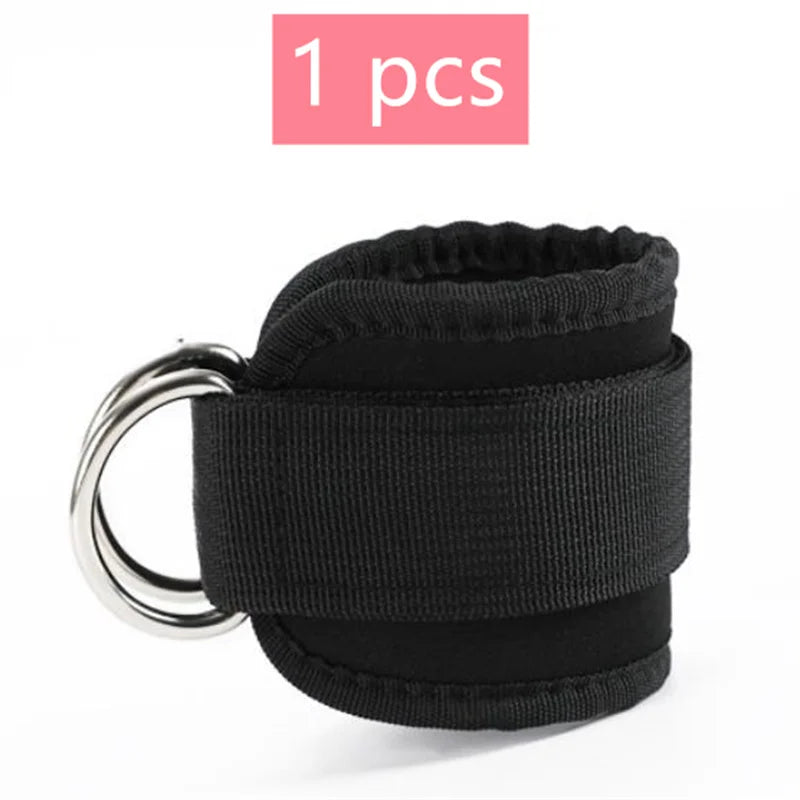 Tobilleras para Polea con Doble Anilla D – Ajustables
