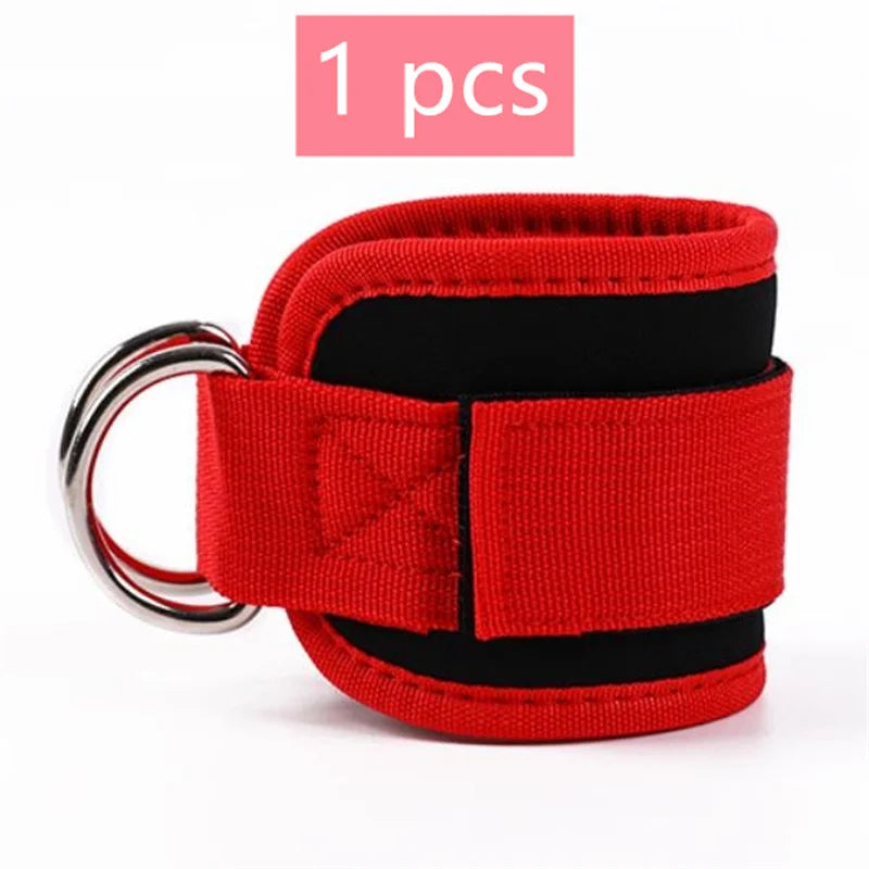 Tobilleras para Polea con Doble Anilla D – Ajustables
