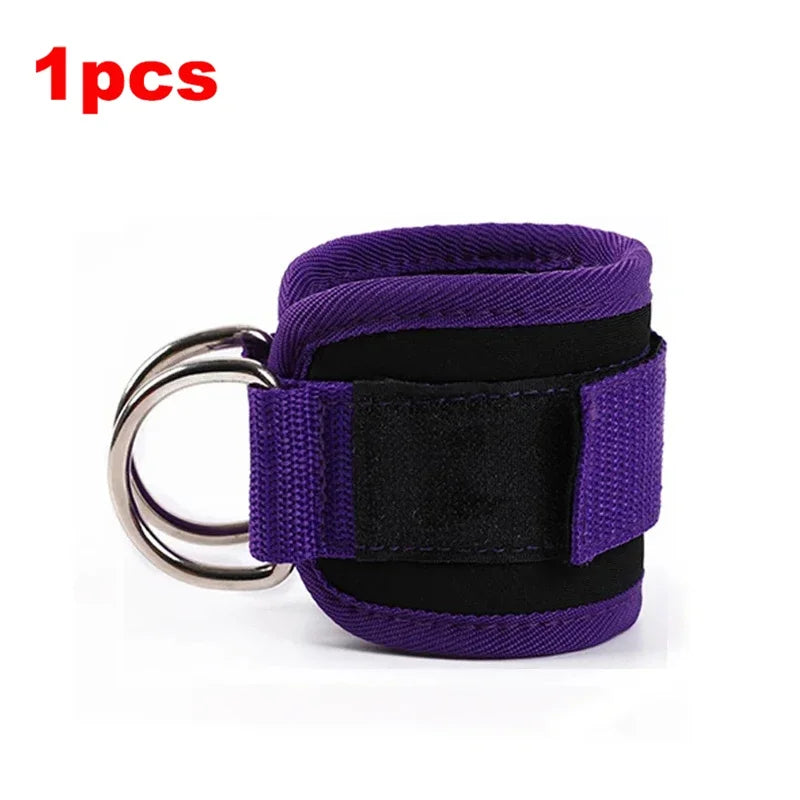 Tobilleras para Polea con Doble Anilla D – Ajustables