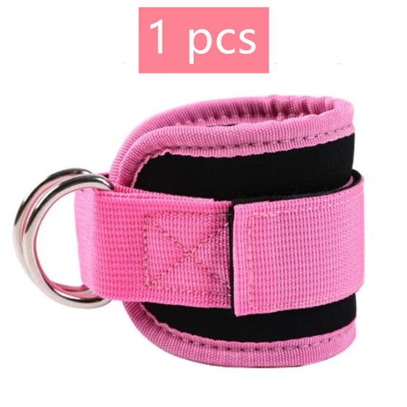 Tobilleras para Polea con Doble Anilla D – Ajustables