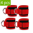 Tobilleras para Polea con Doble Anilla D – Ajustables